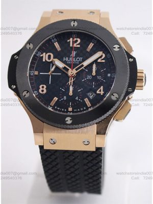 Hublot Big Bang Gold Ceramic 1:1 Super Clone Replica Watch | HUB4100 Swiss Clone Movement